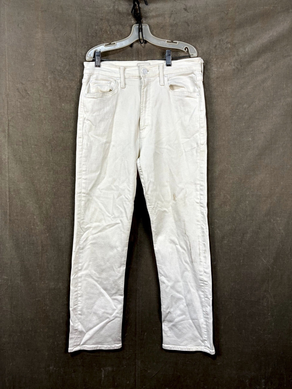 White Denim Jeans Women's Size 12 Mother Brand